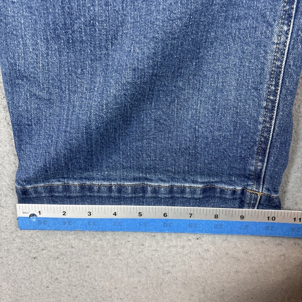 Maurices Wide Leg Jeans Women 10 Blue‎ Women Hi Rise Bohemian - Picture 9 of 11